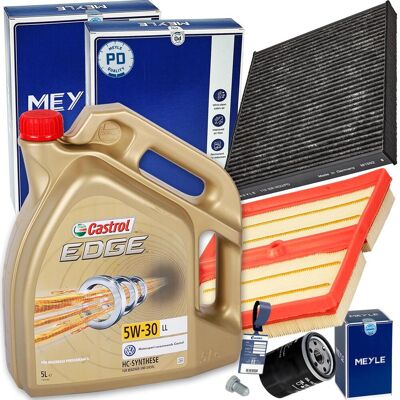 Meyle Filterset+castrol 5w30 Öl Tsi Für Audi A3 8v Q2 Vw Golf 7 Seat Leon 5f: Verschlussschraube, Ölwanne Vw: N90813201 Vw: N90813202 Bga: Pk0101 Daka Meyle Filterset+castrol 5w30 Öl Tsi Für Audi A3 8v Q2 Vw Golf 7 Seat Leon 5f: Verschlussschraube, Ölwanne Vw: N90813201 Vw: N90813202 Bga: Pk0101 Daka