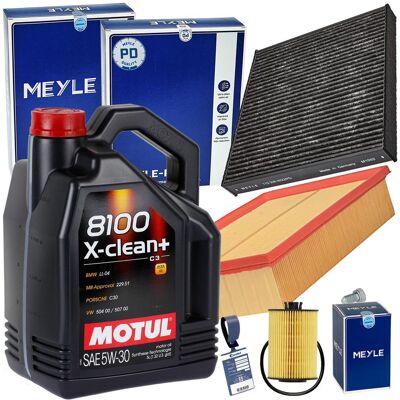 MEYLE - Filterset Motul 5W30 - VAG kompatibel - VW Audi Skoda - Car-Part-Set MEYLE - Filterset Motul 5W30 - VAG kompatibel - VW Audi Skoda - Car-Part-Set