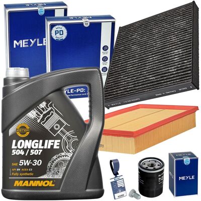 Meyle Filterset+mannol 5w30 Öl Passend Für Audi A3 8v Vw Golf 7 T-roc+octavia 3: Ölfilter Audi: 04e115561h Skoda: 04e115561h Vw: 04e115561d Vw: 04e115 Meyle Filterset+mannol 5w30 Öl Passend Für Audi A3 8v Vw Golf 7 T-roc+octavia 3: Ölfilter Audi: 04e115561h Skoda: 04e115561h Vw: 04e115561d Vw: 04e115