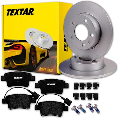 Textar Bremsscheiben 264mm + Beläge Hinten Für Fiat Abarth Punto / Evo 199: Bremsscheibe: 55700593, 55700592 Bremsbelagsatz, Scheibenbremse: 77365886, Textar Bremsscheiben 264mm + Beläge Hinten Für Fiat Abarth Punto / Evo 199: Bremsscheibe: 55700593, 55700592 Bremsbelagsatz, Scheibenbremse: 77365886,