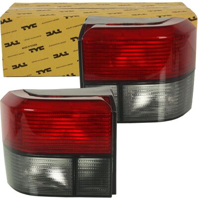 2x Tyc Heckleuchte Rücklicht Rauchgrau Rot/schwarz Passend Für Vw Transporter T4: Heckleuchte Abakus: 4411919lue Abakus: 4411919luesr Alkar: 2201986 A 2x Tyc Heckleuchte Rücklicht Rauchgrau Rot/schwarz Passend Für Vw Transporter T4: Heckleuchte Abakus: 4411919lue Abakus: 4411919luesr Alkar: 2201986 A