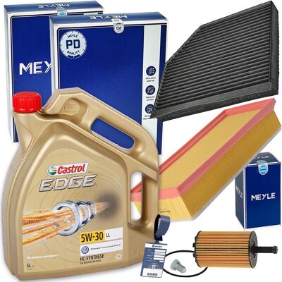 Meyle Filterset+castrol 5w30 Öl Für Audi A4 B8 A5 8t Q5 8r 2.0 Tdi 136-170 Ps: Verschlussschraube, Ölwanne Bga: Pk0101 Dakatec: 30516 Elring: 567640 F Meyle Filterset+castrol 5w30 Öl Für Audi A4 B8 A5 8t Q5 8r 2.0 Tdi 136-170 Ps: Verschlussschraube, Ölwanne Bga: Pk0101 Dakatec: 30516 Elring: 567640 F