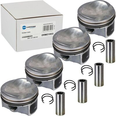 4x Kolbensatz Std Kolben-ringe Bolzen Für Ø 21mm 1.8 Tfsi Tsi Audi Vw Seat Skoda: Kolben Audi: 06h107099ae Dr.motor Automotive: Drm21603 Engitech: Ent 4x Kolbensatz Std Kolben-ringe Bolzen Für Ø 21mm 1.8 Tfsi Tsi Audi Vw Seat Skoda: Kolben Audi: 06h107099ae Dr.motor Automotive: Drm21603 Engitech: Ent