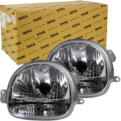2x Tyc Klarglas Scheinwerfer Chrom Vorne Links+rechts Für Renault Twingo 1 C06: Hauptscheinwerfer Abakus: 5511139lldem Alkar: 2745169 Diederichs: 4480 2x Tyc Klarglas Scheinwerfer Chrom Vorne Links+rechts Für Renault Twingo 1 C06: Hauptscheinwerfer Abakus: 5511139lldem Alkar: 2745169 Diederichs: 4480