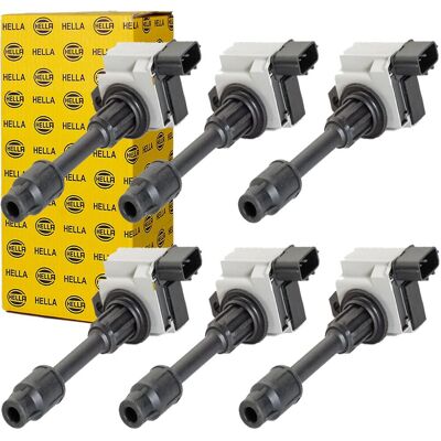 6x Hella Zündspule 3-polig Rechts Für Nissan Pathfinder 2 R50 3.5 V6 Bis 09.2001: Zündspule Ashika: 7801126 Borgwarner (beru): Zse076 Bremi: 20394 Era 6x Hella Zündspule 3-polig Rechts Für Nissan Pathfinder 2 R50 3.5 V6 Bis 09.2001: Zündspule Ashika: 7801126 Borgwarner (beru): Zse076 Bremi: 20394 Era