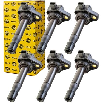 6x Hella Zündspule 3-polig Passend Für Honda Legend 4 Kb 3.7 Vtec V6 4wd: Zündspule Ackoja: A26700022 Bbt: Ic16146 Bogap: H8648110 Bremi: 20632 Delphi 6x Hella Zündspule 3-polig Passend Für Honda Legend 4 Kb 3.7 Vtec V6 4wd: Zündspule Ackoja: A26700022 Bbt: Ic16146 Bogap: H8648110 Bremi: 20632 Delphi