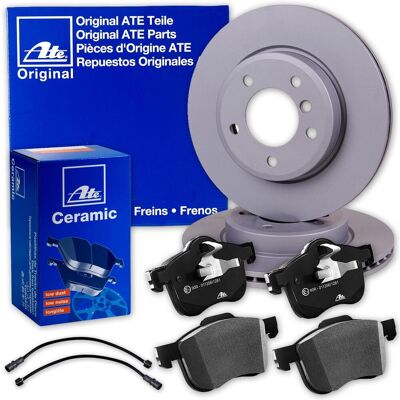 Ate Bremsscheiben 358mm + Ceramic Beläge Hinten Passend Für Porsche Cayenne 955: Warnkontakt, Bremsbelagverschleiß Audi: 7l0907637b Audi: 7l0907637c P Ate Bremsscheiben 358mm + Ceramic Beläge Hinten Passend Für Porsche Cayenne 955: Warnkontakt, Bremsbelagverschleiß Audi: 7l0907637b Audi: 7l0907637c P