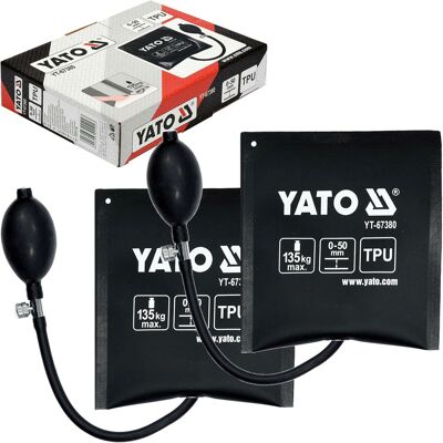 2x Yato Luftkissen Montagekissen Spreizkissen Pumpkissen Luftsack Fenster Türen: Yato Yt-67380 2x Yato Luftkissen Montagekissen Spreizkissen Pumpkissen Luftsack Fenster Türen: Yato Yt-67380