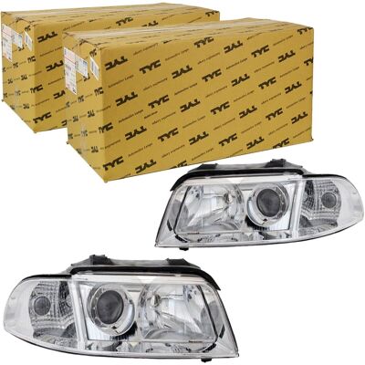 2x Tyc H7/h7 Scheinwerfer Links+rechts Für Audi A4 B5 Facelift 99-2001 Mit Lwr: Hauptscheinwerfer Abakus: 4411137rndem Alkar: 2746505 Audi: 8d0941030a 2x Tyc H7/h7 Scheinwerfer Links+rechts Für Audi A4 B5 Facelift 99-2001 Mit Lwr: Hauptscheinwerfer Abakus: 4411137rndem Alkar: 2746505 Audi: 8d0941030a