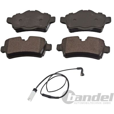 Hausmarke Bremsbeläge Satz Hinten + Wk Passend Für Mini Clubman R55 Coupe R58 Roadster R59: Warnkontakt, Bremsbelagverschleiß 3rg: 94113 A.b.s.: 39646 Abakus: 1 Hausmarke Bremsbeläge Satz Hinten + Wk Passend Für Mini Clubman R55 Coupe R58 Roadster R59: Warnkontakt, Bremsbelagverschleiß 3rg: 94113 A.b.s.: 39646 Abakus: 1