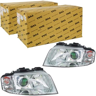 2x Tyc H7/h7 Scheinwerfer Links+rechts Für Audi A6 C5 01-2005 Facelift Mit Lwr: Hauptscheinwerfer Abakus: 4411194rldem Alkar: 2752501 Audi: 4b0941004b 2x Tyc H7/h7 Scheinwerfer Links+rechts Für Audi A6 C5 01-2005 Facelift Mit Lwr: Hauptscheinwerfer Abakus: 4411194rldem Alkar: 2752501 Audi: 4b0941004b