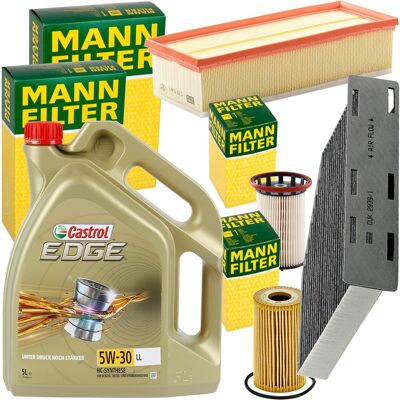 Hausmarke Mann Filter Inspektionspaket+5l Castrol 5w30 Motoröl Für Audi Q3 Vw Passat B6/7: Kraftstofffilter 1a First Automotive: D21465 Amc Filter: Fff10374 Ap Hausmarke Mann Filter Inspektionspaket+5l Castrol 5w30 Motoröl Für Audi Q3 Vw Passat B6/7: Kraftstofffilter 1a First Automotive: D21465 Amc Filter: Fff10374 Ap