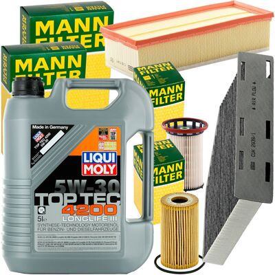 Hausmarke Mann Filter Inspektionspaket+5l Liqui Moly 5w30 Motoröl Für Audi Q3 Vw Passat B6: Luftfilter 1a First Automotive: A62102 Amc Filter: Faf10058 Ap Xener Hausmarke Mann Filter Inspektionspaket+5l Liqui Moly 5w30 Motoröl Für Audi Q3 Vw Passat B6: Luftfilter 1a First Automotive: A62102 Amc Filter: Faf10058 Ap Xener