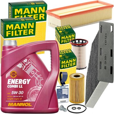 Hausmarke Mann Filter Inspektionspaket+5l Mannol 5w30 Motoröl Für Audi Q3 Vw Tiguan Passat: Kraftstofffilter 1a First Automotive: D21465 Amc Filter: Fff10374 Ap Hausmarke Mann Filter Inspektionspaket+5l Mannol 5w30 Motoröl Für Audi Q3 Vw Tiguan Passat: Kraftstofffilter 1a First Automotive: D21465 Amc Filter: Fff10374 Ap