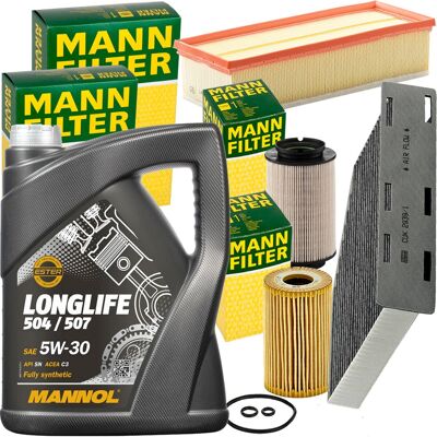 Hausmarke Mann Filter Inspektionspaket+5l Mannol 5w30 Ll Motoröl Für Audi A3 Vw Golf 5 6: Luftfilter Vag: 1k0129620d Vag: 1k0129620f Vag: 1k0129620g Vag: 3c0129 Hausmarke Mann Filter Inspektionspaket+5l Mannol 5w30 Ll Motoröl Für Audi A3 Vw Golf 5 6: Luftfilter Vag: 1k0129620d Vag: 1k0129620f Vag: 1k0129620g Vag: 3c0129