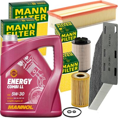 Hausmarke Mann Filter Inspektionspaket+5l Mannol 5w30 Nrg Motoröl Für Audi A3 Vw Golf 5 6: Luftfilter Vag: 1k0129620d Vag: 1k0129620f Vag: 1k0129620g Vag: 3c012 Hausmarke Mann Filter Inspektionspaket+5l Mannol 5w30 Nrg Motoröl Für Audi A3 Vw Golf 5 6: Luftfilter Vag: 1k0129620d Vag: 1k0129620f Vag: 1k0129620g Vag: 3c012