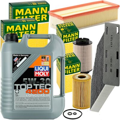 Hausmarke Mann Filter Inspektionspaket+5l Liqui Moly 5w30 Motoröl Für Audi A3 Vw Golf 5 6: Kraftstofffilter 1a First Automotive: D20938 Amc Filter: Fff10263 Amc Hausmarke Mann Filter Inspektionspaket+5l Liqui Moly 5w30 Motoröl Für Audi A3 Vw Golf 5 6: Kraftstofffilter 1a First Automotive: D20938 Amc Filter: Fff10263 Amc