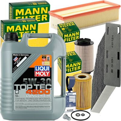 Hausmarke Mann Filter Inspektionspaket+5l Liqui Moly 5w30 Motoröl Für Audi A3 Vw Golf 5 6: Kraftstofffilter 1a First Automotive: D20938 Amc Filter: Fff10263 Amc Hausmarke Mann Filter Inspektionspaket+5l Liqui Moly 5w30 Motoröl Für Audi A3 Vw Golf 5 6: Kraftstofffilter 1a First Automotive: D20938 Amc Filter: Fff10263 Amc