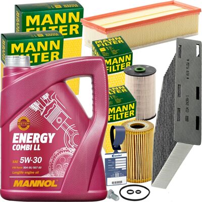 Hausmarke Mann Filter Inspektionspaket+5l Mannol Energy 5w30 Motoröl Für Audi A3 Vw Golf 5: Kraftstofffilter 1a First Automotive: D20936 Amc Filter: Fff10482 Ap Hausmarke Mann Filter Inspektionspaket+5l Mannol Energy 5w30 Motoröl Für Audi A3 Vw Golf 5: Kraftstofffilter 1a First Automotive: D20936 Amc Filter: Fff10482 Ap