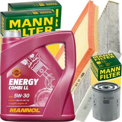 MANN-FILTER Mann Filter Inspektionspaket+5l Mannol 5w30 Motoröl Für Audi A3 Vw Golf 7 Touran: Luftfilter Vag: 04c129620a 1a First Automotive: A63737 Ashika: Fa094 MANN-FILTER Mann Filter Inspektionspaket+5l Mannol 5w30 Motoröl Für Audi A3 Vw Golf 7 Touran: Luftfilter Vag: 04c129620a 1a First Automotive: A63737 Ashika: Fa094