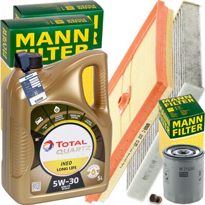 MANN-FILTER Mann Inspektionspaket+5l Total 5w-30 Motoröl Passend Für Vw Golf Vii Audi 1.0tsi: Luftfilter Vag: 04c129620a 1a First Automotive: A63737 Ashika: Fa094 MANN-FILTER Mann Inspektionspaket+5l Total 5w-30 Motoröl Passend Für Vw Golf Vii Audi 1.0tsi: Luftfilter Vag: 04c129620a 1a First Automotive: A63737 Ashika: Fa094
