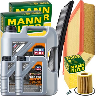 MANN-FILTER Mann Inspektionspaket+2x1+1x5l Liqui Moly 5w30 Öl Passend Für Bmw 3er E46 320-30: Filter, Innenraumluft 1a First Automotive: C30236 1a First Automotiv MANN-FILTER Mann Inspektionspaket+2x1+1x5l Liqui Moly 5w30 Öl Passend Für Bmw 3er E46 320-30: Filter, Innenraumluft 1a First Automotive: C30236 1a First Automotiv