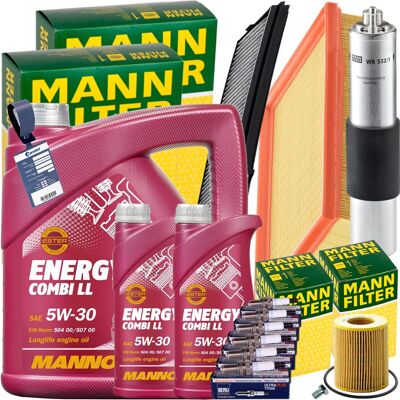 MANN-FILTER Mann Inspektionskit+2x1l+1x5l Mannol 5w30 Motoröl Passend Für Bmw 3er E46 320-30: Ölfilter 1a First Automotive: E50205 Amc Filter: Fof10147 Ashika: 10 MANN-FILTER Mann Inspektionskit+2x1l+1x5l Mannol 5w30 Motoröl Passend Für Bmw 3er E46 320-30: Ölfilter 1a First Automotive: E50205 Amc Filter: Fof10147 Ashika: 10