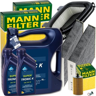 MANN-FILTER Mann Inspektionskit+2x1l+1x5l Aral 5w-30 Motoröl Passend Für Bmw X3 F25 18d-30d: Ölfilter 1a First Automotive: E50382 Amc Filter: To148 Ap Xenergy: X1 MANN-FILTER Mann Inspektionskit+2x1l+1x5l Aral 5w-30 Motoröl Passend Für Bmw X3 F25 18d-30d: Ölfilter 1a First Automotive: E50382 Amc Filter: To148 Ap Xenergy: X1