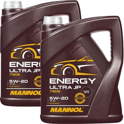 2x5l Mannol Motoröl Energy Ultra Jp Sae 5w-20 Passend Für Api Sn C5 Gf-5 Ford: 2x5l Mannol Motoröl Energy Ultra Jp Sae 5w-20 Passend Für Api Sn C5 Gf-5 Ford: