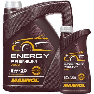 6l Mannol Energy Premium 5w-30 Motoröl Passend Für Bmw Ll-04 Vw 505.01 Gm Dexos2: 6l Mannol Energy Premium 5w-30 Motoröl Passend Für Bmw Ll-04 Vw 505.01 Gm Dexos2: