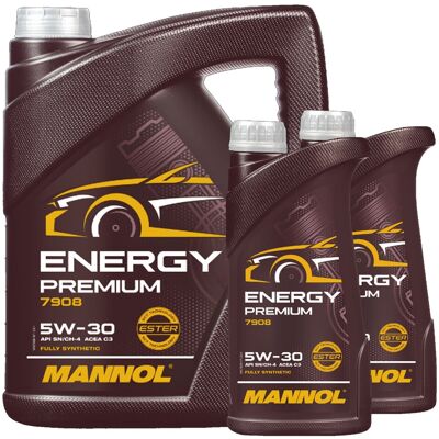 7l Mannol Energy Premium Sae 5w-30 Motoröl Passend Für Mb 229.52 Bmw Ll-04 Vw: 7l Mannol Energy Premium Sae 5w-30 Motoröl Passend Für Mb 229.52 Bmw Ll-04 Vw: