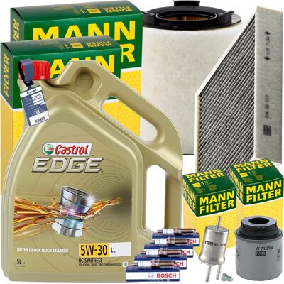 Mann Inspektionspaket+5l Castrol 5w-30 Öl Passend Für Audi A1 Vw Polo 6r1 Tsi: Filter, Innenraumluft 1a First Automotive: C30486 1a First Automotive: Mann Inspektionspaket+5l Castrol 5w-30 Öl Passend Für Audi A1 Vw Polo 6r1 Tsi: Filter, Innenraumluft 1a First Automotive: C30486 1a First Automotive:
