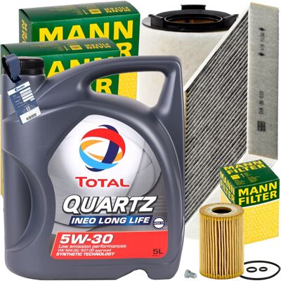 Mann Inspektionspaket+5l Total 5w-30 Motoröl Passend Für Audi A1 8x Vw 1.6 Tdi: Filter, Innenraumluft 1a First Automotive: C30486 1a First Automotive: Mann Inspektionspaket+5l Total 5w-30 Motoröl Passend Für Audi A1 8x Vw 1.6 Tdi: Filter, Innenraumluft 1a First Automotive: C30486 1a First Automotive: