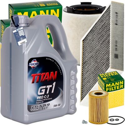 Mann Inspektionspaket+5l Fuchs 5w-30 Motoröl Passend Für Audi A1 8x Vw 1.6 Tdi: Filter, Innenraumluft 1a First Automotive: C30486 1a First Automotive: Mann Inspektionspaket+5l Fuchs 5w-30 Motoröl Passend Für Audi A1 8x Vw 1.6 Tdi: Filter, Innenraumluft 1a First Automotive: C30486 1a First Automotive: