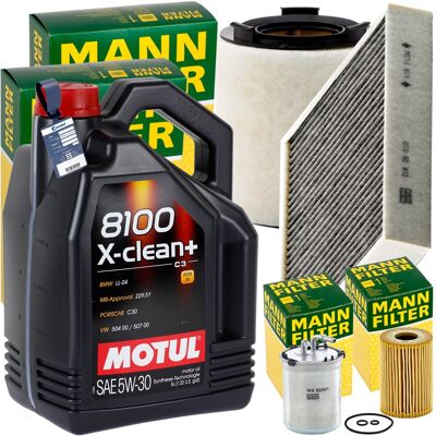 Mann Inspektionspaket+5l Motul 8100 5w-30 Motoröl Passend Für Audi A1 8x 1.6 Tdi: Kraftstofffilter 1a First Automotive: D20325 Amc Filter: Fff10162 Ap Mann Inspektionspaket+5l Motul 8100 5w-30 Motoröl Passend Für Audi A1 8x 1.6 Tdi: Kraftstofffilter 1a First Automotive: D20325 Amc Filter: Fff10162 Ap