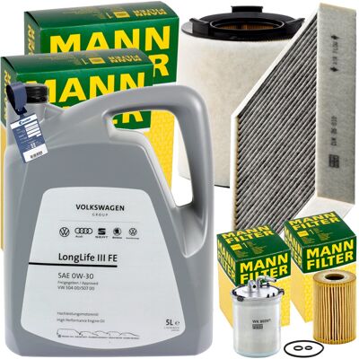 Mann Inspektionspaket+5l Original 0w-30 Motoröl Passend Für Audi A1 8x 1.6 Tdi: Ölfilter 1a First Automotive: E50286 3rg: 98706 3rg: 98713 Amc Filter: Mann Inspektionspaket+5l Original 0w-30 Motoröl Passend Für Audi A1 8x 1.6 Tdi: Ölfilter 1a First Automotive: E50286 3rg: 98706 3rg: 98713 Amc Filter: