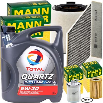Mann Inspektionspaket+5l Total Ineo 5w-30 Motoröl Passend Für Audi A1 8x 1.6 Tdi: Filter, Innenraumluft 1a First Automotive: C30486 1a First Automotiv Mann Inspektionspaket+5l Total Ineo 5w-30 Motoröl Passend Für Audi A1 8x 1.6 Tdi: Filter, Innenraumluft 1a First Automotive: C30486 1a First Automotiv