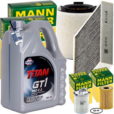 Mann Inspektionspaket+5l Fuchs Gt1 5w-30 Motoröl Passend Für Audi A1 8x 1.6 Tdi: Kraftstofffilter 1a First Automotive: D20325 Amc Filter: Fff10162 Ap Mann Inspektionspaket+5l Fuchs Gt1 5w-30 Motoröl Passend Für Audi A1 8x 1.6 Tdi: Kraftstofffilter 1a First Automotive: D20325 Amc Filter: Fff10162 Ap