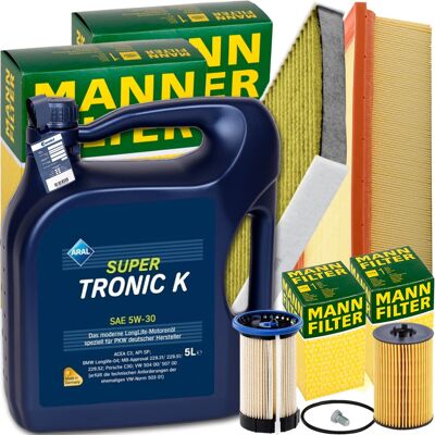 Mann Inspektionspaket+5l Aral 5w-30 Motoröl Passend Für Vw Golf 7 Audi A3 8v: Luftfilter 1a First Automotive: A63725 Amc Filter: Faf10610 Amc Filter: Mann Inspektionspaket+5l Aral 5w-30 Motoröl Passend Für Vw Golf 7 Audi A3 8v: Luftfilter 1a First Automotive: A63725 Amc Filter: Faf10610 Amc Filter:
