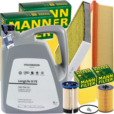 Mann Inspektionspaket+5l Original 0w-30 Motoröl Passend Für Vw Golf 7 Audi A3 8v: Filter, Innenraumluft 1a First Automotive: C30485 1a First Automotiv Mann Inspektionspaket+5l Original 0w-30 Motoröl Passend Für Vw Golf 7 Audi A3 8v: Filter, Innenraumluft 1a First Automotive: C30485 1a First Automotiv