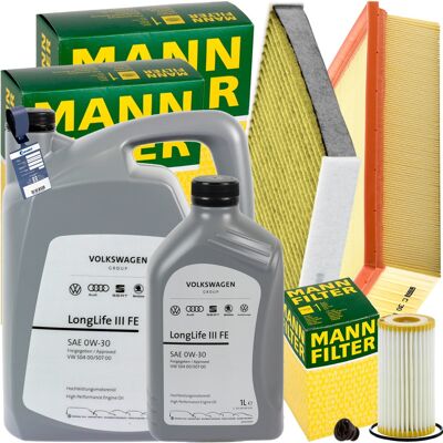 Mann Inspektionspaket+6l Original 0w-30 Motoröl Passend Für Audi A3 Seat Leon 5f: Filter, Innenraumluft 1a First Automotive: C30485 1a First Automotiv Mann Inspektionspaket+6l Original 0w-30 Motoröl Passend Für Audi A3 Seat Leon 5f: Filter, Innenraumluft 1a First Automotive: C30485 1a First Automotiv