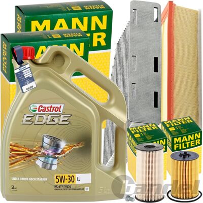 MANN-FILTER Mann Inspektionspaket+5l Castrol 5w-30 Öl Passend Für Vw Caddy 4 Golf 6 Skoda: Luftfilter 1a First Automotive: A62102 Amc Filter: Faf10058 Ap Xenergy: MANN-FILTER Mann Inspektionspaket+5l Castrol 5w-30 Öl Passend Für Vw Caddy 4 Golf 6 Skoda: Luftfilter 1a First Automotive: A62102 Amc Filter: Faf10058 Ap Xenergy:
