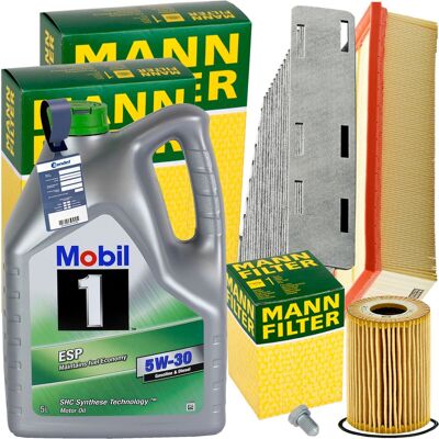 MANN-FILTER Mann Inspektionspaket + Mobil 5w-30 Motoröl Passend Für Vw Golf 5 Audi A3 Skoda: Filter, Innenraumluft 1a First Automotive: C30118 1a First Automotive MANN-FILTER Mann Inspektionspaket + Mobil 5w-30 Motoröl Passend Für Vw Golf 5 Audi A3 Skoda: Filter, Innenraumluft 1a First Automotive: C30118 1a First Automotive