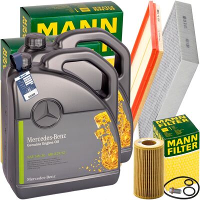 MANN-FILTER Mann Inspektionspaket+10l Original 5w-30 Öl Passend Für Mercedes Vito W447 Cdi: Ölfilter 1a First Automotive: E50312 3rg: 98502 3rg: 98507 Ackoja: A26 MANN-FILTER Mann Inspektionspaket+10l Original 5w-30 Öl Passend Für Mercedes Vito W447 Cdi: Ölfilter 1a First Automotive: E50312 3rg: 98502 3rg: 98507 Ackoja: A26