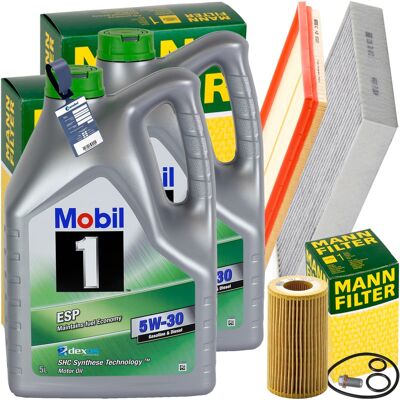 MANN-FILTER Mann Inspektionspaket+ Mobil 1 5w-30 Öl Passend Für Mercedes Vito W447 Cdi: Ölfilter 1a First Automotive: E50312 3rg: 98502 3rg: 98507 Ackoja: A260501 MANN-FILTER Mann Inspektionspaket+ Mobil 1 5w-30 Öl Passend Für Mercedes Vito W447 Cdi: Ölfilter 1a First Automotive: E50312 3rg: 98502 3rg: 98507 Ackoja: A260501