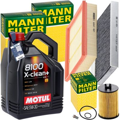 MANN-FILTER Mann Inspektionskit+5l Motul 5w30 Motoröl Passend Für Mercedes A Klasse W169 245: Ölfilter 1a First Automotive: E50337 Amc Filter: Fof10054 Ap Xenergy MANN-FILTER Mann Inspektionskit+5l Motul 5w30 Motoröl Passend Für Mercedes A Klasse W169 245: Ölfilter 1a First Automotive: E50337 Amc Filter: Fof10054 Ap Xenergy