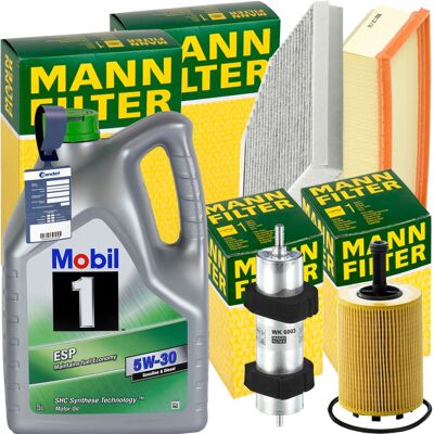 Mann Inspektionspaket + Mobil 5w-30 Motoröl Passend Für Audi A4 B8 A5 8t 2.0tdi: Kraftstofffilter 1a First Automotive: D20540 1a First Automotive: D20 Mann Inspektionspaket + Mobil 5w-30 Motoröl Passend Für Audi A4 B8 A5 8t 2.0tdi: Kraftstofffilter 1a First Automotive: D20540 1a First Automotive: D20