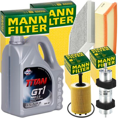 Mann Inspektionspaket+5l Fuchs 5w-30 Motoröl Passend Für Audi A4 B8 A5 8t 2.0tdi: Ölfilter 1a First Automotive: E50222 Amc Filter: Mo438 Ap Xenergy: X Mann Inspektionspaket+5l Fuchs 5w-30 Motoröl Passend Für Audi A4 B8 A5 8t 2.0tdi: Ölfilter 1a First Automotive: E50222 Amc Filter: Mo438 Ap Xenergy: X