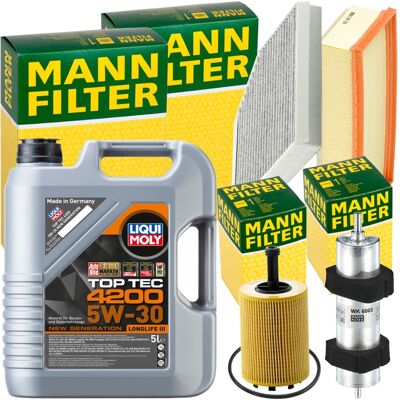 Mann Inspektionspaket+5l Liqui Moly 5w-30 Öl Passend Für Audi A4 B8 A5 8t 2.0tdi: Kraftstofffilter 1a First Automotive: D20540 1a First Automotive: D2 Mann Inspektionspaket+5l Liqui Moly 5w-30 Öl Passend Für Audi A4 B8 A5 8t 2.0tdi: Kraftstofffilter 1a First Automotive: D20540 1a First Automotive: D2