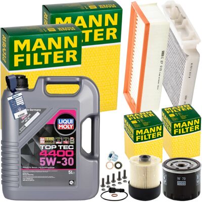 MANN-FILTER Mann Inspektionspaket+5l Liqui Moly 5w-30 Öl Passend Für 1.5 Dci Dacia Duster Hs: Verschlussschraube Alfa Romeo: 6000616071 Alfa Romeo: 77003075152 Al MANN-FILTER Mann Inspektionspaket+5l Liqui Moly 5w-30 Öl Passend Für 1.5 Dci Dacia Duster Hs: Verschlussschraube Alfa Romeo: 6000616071 Alfa Romeo: 77003075152 Al